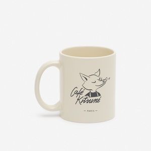 MAISON KITSUNÉ CAFE KITSUNE FOX coffee MUG Brand New 2024 New collection
